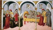 donna perna being cured on approaching saint bernardino s body